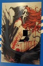 Welcome To Gore Noir #1 Lady Scream Homage METAL Exclusive Signed Surtur w/CoA picture