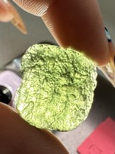 Moldavite 4.68g, Lab Certified, RXF Analyzed, Visible Air Bubbles picture