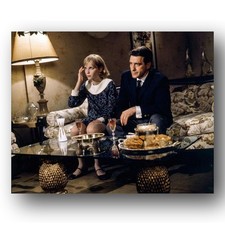 Mia Farrow John Cassavetes Photo 8x10 Rosemary's Baby Film Set 1968 picture