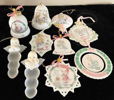 Lot of 10 Precious Moments Ornaments picture