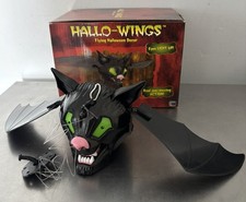 Gemmy Flying Bat Animated Blinking Eyes Moving Mouth Hallo-Wings Halloween WORKS picture