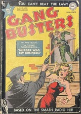 Gang Busters #1 Dec 1947 Golden Age DC Crime picture