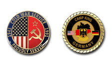 Camp King Germany Cold War Veteran Duty Station Challenge Coin picture