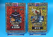 Saturday Morning Cards 2026 Street Fighter II SDCC Ryu E-2 M. Bison E-1 (2) picture