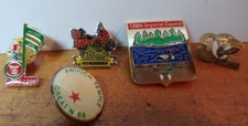 Collection Of Antioch Shriner Lapel Pins - 1982, 1988, 1997, 1998, 2003 picture