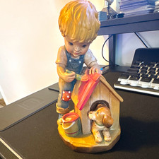 ANRI Sarah Kay “New Home” Wood Carved Figurine 6.5” 453/2000 picture