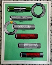 Original Vintage 1930s Goodyear Wingfoot Poster Lawn & Garden Hose Brochure picture