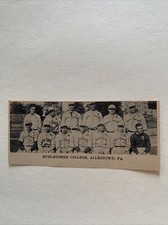 Muhlenberg College Allentown PA Pennsylvania 1926 Baseball Team Picture picture