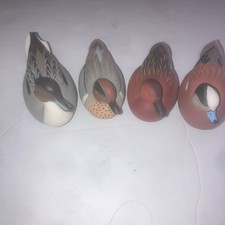 Jett Brunet Mini Decoy Ducks Unlimited Set of 4. 2003, 04, 06 and 08 picture