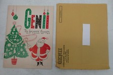 GENII THE CONJURORS MAGAZINE DECEMBER 1962 CHRITMAS ISSUE MAGIC WITH MAILER picture
