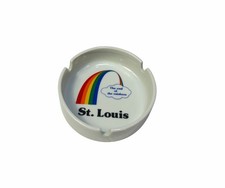 Vintage St Louis Ashtray The End Of The Rainbow 4” Excellent Condition Ceramic picture