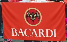 Bacardi Rum Flag Banner 3 ft x 5 ft NEW picture