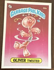1985 Topps Garbage Pail Kids Original 2nd Series Card #68a OLIVER TWISTED picture