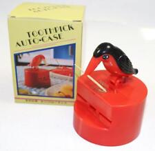 Rdj Red Toothpick Auto Bird Dispenser Gag Gift Sanitary picture
