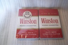 NEW / SEALED VINTAGE WINSTON PLAYING CARDS 2 DECKS - STARDUST CO. picture