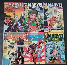 MARVEL AGE SET OF 13 ISSUES 1983 1ST PREVIEW LADY DEATHSTRIKE ROCKET RACCOON picture