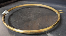 Bezel Convex Glass Clock Hinged Brass Bezel & Convex Glass Only Assembly picture
