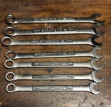 Craftsman Combo  Speed Wrench Set of 7 VA Series 12 point 16mm-10mm picture