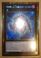 Number 13: Embodiment of Crime PGLD-EN023 Gold Secret UNL Yugioh picture