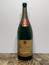 Vintage 1947 Louis Roederer Empty Champagne Display Bottle 3qt 8oz (3L) Jeroboam picture