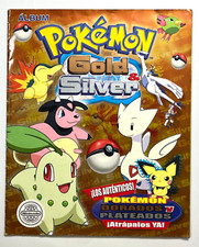 POKEMON GOLD & SILVER Album Complete 100% ARGENTINA 2001 Navarrete MEWTWO LUGIA picture