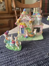 2005 “Jellybean Junction” Egg Factory W/Extra Bunny Figurine picture