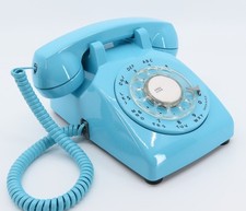 Aqua Blue Western Electric 500 Desk Telephone - Full Restoration picture