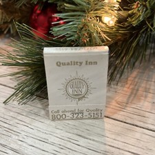 Vtg Quality Inn Matchbook Buckhorn Crossing Restaurant & Lounge Bloomsbury PA picture