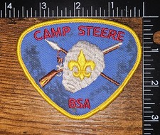 Camp Steere Mecklenburg County Council BSA Camp Patch  picture