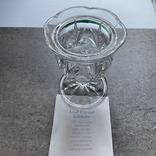Princess House Lead Crystal Pillar Candleholder #859 picture