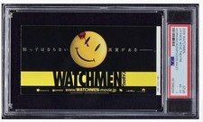 PSA 4 - 2009 WATCHMEN japan MOVIE THEATRE TICKETS STUB d.c. comics picture
