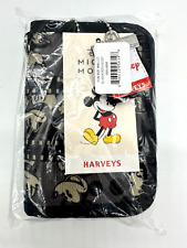 Disney Harveys Silver Screen Fun Size Wallet Mickey Mouse Seatbelt Bag NWT picture