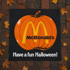 1984 McDonald's Halloween Reproduction Poster 17.5