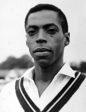 Lance Gibbs of British Guiana one of West Indian cricketers to- 1966 Old Photo picture