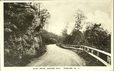 Pawling New York Cliff Drive Quaker Hill Vintage 1938 Postcard picture