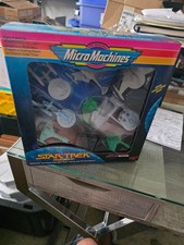 VTG Star Trek Micro Machines Collectors Set 1993 Galoob NEW 65827 9 Starships picture
