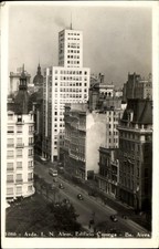 Edificio Comega ~ Buenos Aires Argentina ~ RPPC real photo postcard picture