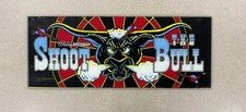 Shoot The Bull Arcade Marquee Bally Midway Original Not Reproduction picture