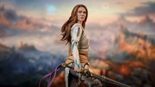 1:8 Faye Fantasy Fan Art UNPAINTED Resin Garage Kit Statue picture