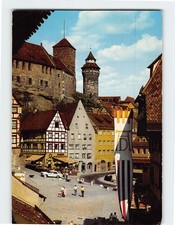 Postcard Partie am Durer Haus Nürnberg Germany picture