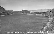Postcard RPPC Arizona Kingman Davis Dam Site Colorado River Cline 1950s 23-1078 picture