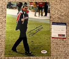 Mike Ditka HOF Signed Auto 8x10 Chicago Bears Middle Finger Football Photo PSA picture