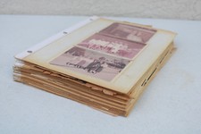 Vintage LAWN bowling BOWLS Scrapbook Photos BW BRADENTON FL 1930 -70 History NH picture