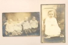 Post Cards William Harland Boyd & Babies of South Boise 1900s Antique Photograph picture