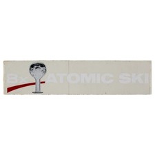 ATOMIC SKI Vintage Sticker Skiing Nordic Alpine Snowboard 