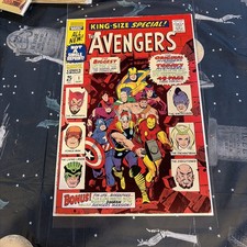 Avengers King-Size Special #1 Sept 1967 VF Nice High Grade picture