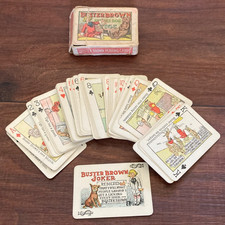 Buster Brown & Tige Playing Cards Complete One Joker 1906 picture