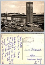Continental Dusseldorf Hauptbahnhof Postcard picture