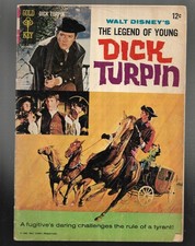 Wallt Disney's the Legend of Young Dick Turpin #1 Gold Key Comics 1966 Gd/VG picture