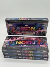 2026 Topps Neon Marvel Hobby Box Disney Brand New Sealed - IN HAND  QTY picture